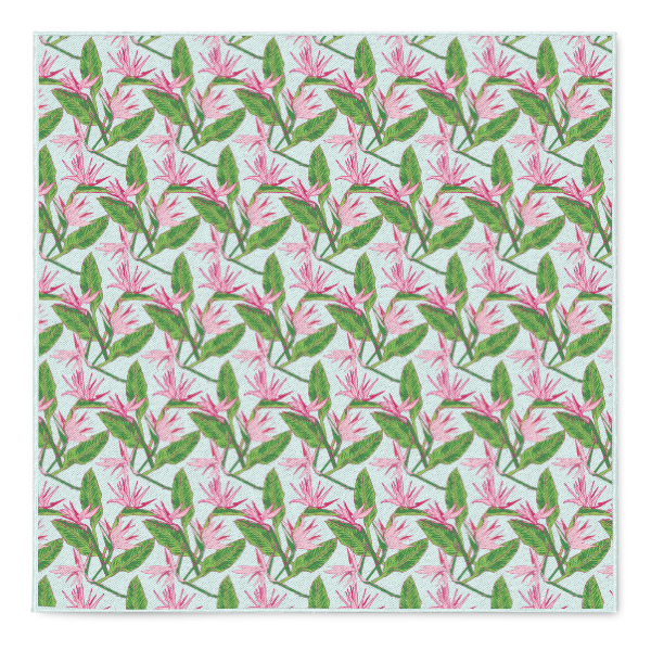 Bird Of Paradise (Customized) Pocket Square -  -  - Knotty Tie Co.