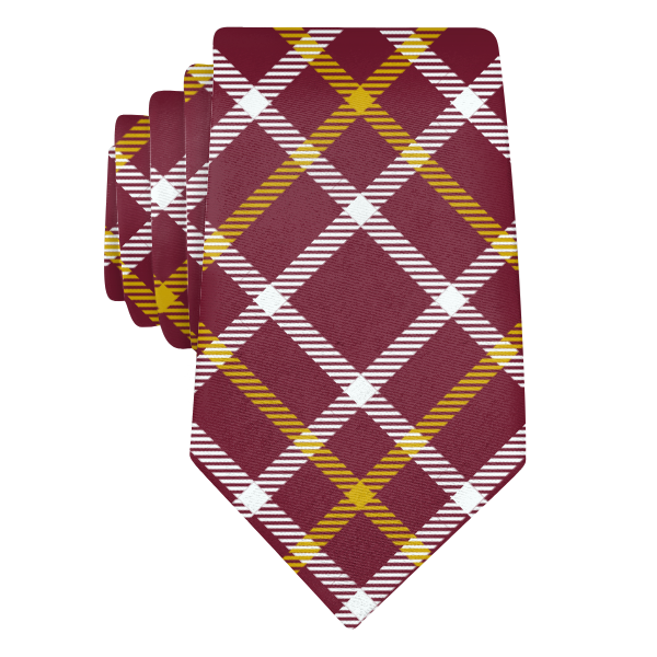 Harrison Plaid (Customized) Necktie -  -  - Knotty Tie Co.