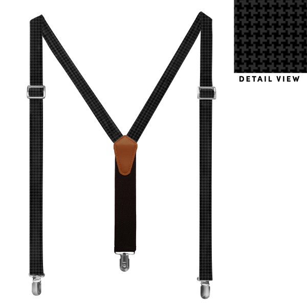 Puppytooth (Customized) Suspenders -  -  - Knotty Tie Co.