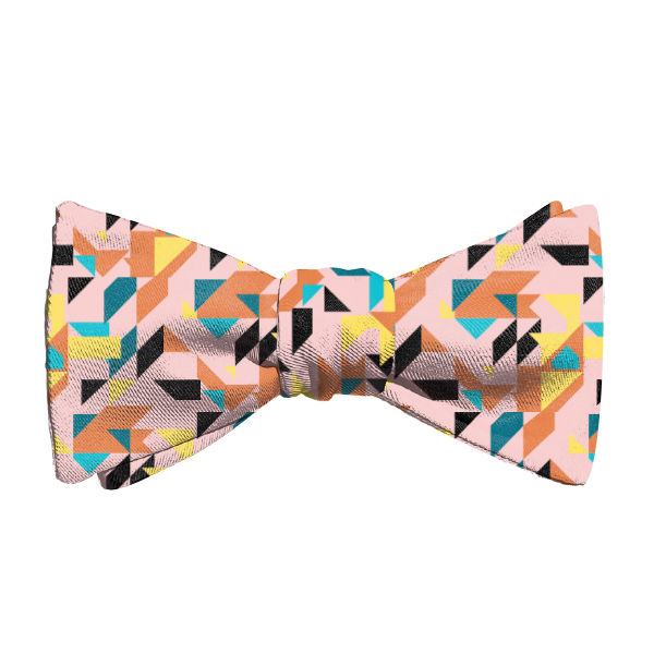 Seventh Sense Geo (Customized) Bow Tie -  -  - Knotty Tie Co.