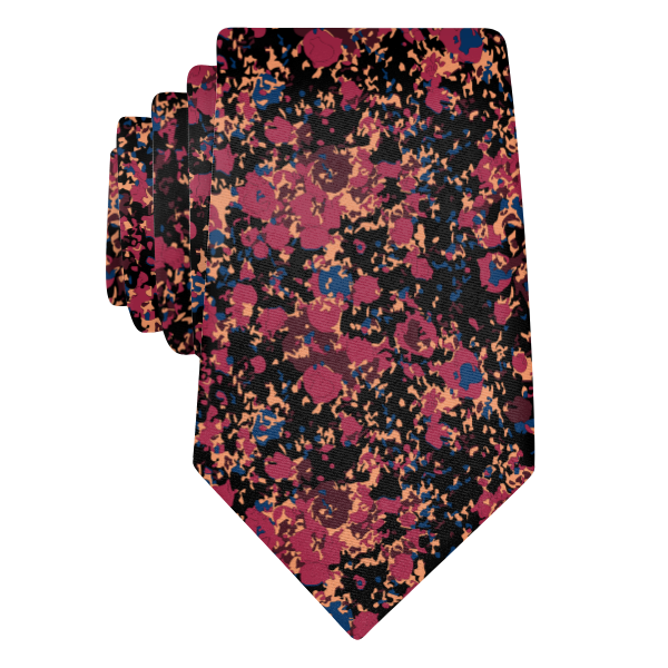 Hidden Floral (Customized) Necktie -  -  - Knotty Tie Co.