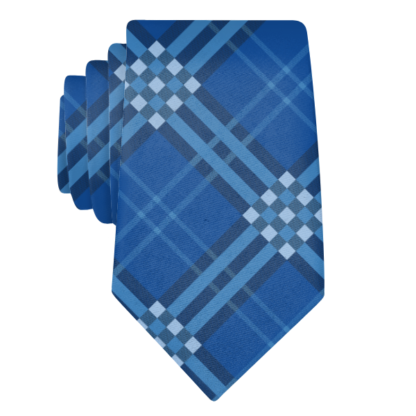 Cincy Plaid (Customized) Necktie -  -  - Knotty Tie Co.