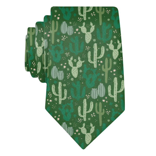 Cactus Party (Customized) Necktie -  -  - Knotty Tie Co.