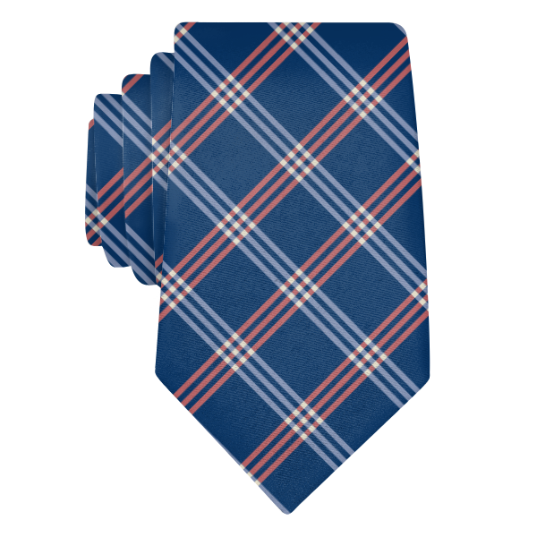 Intersector Plaid (Customized) Necktie -  -  - Knotty Tie Co.