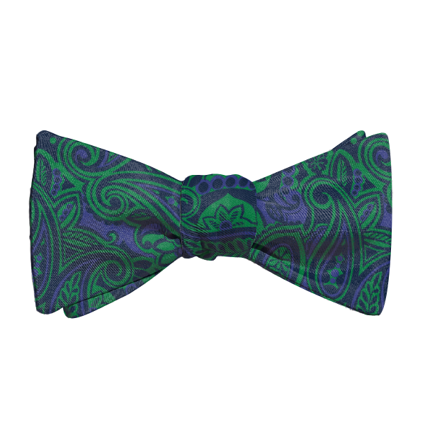 Rustica Paisley (Customized) Bow Tie -  -  - Knotty Tie Co.