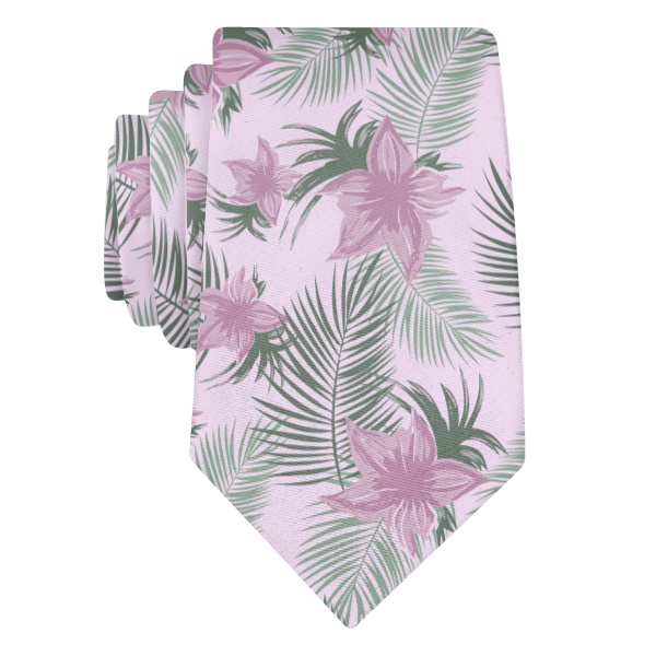 Tropical Blooms (Customized) Necktie -  -  - Knotty Tie Co.