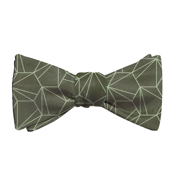 Bert Geometric (Customized) Bow Tie -  -  - Knotty Tie Co.