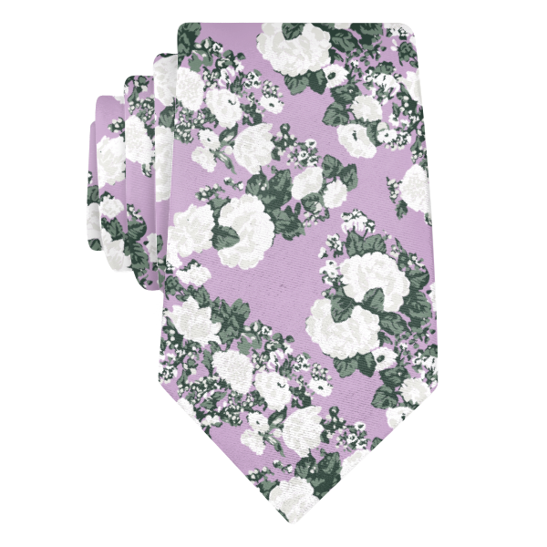 Allison Floral (Customized) Necktie -  -  - Knotty Tie Co.