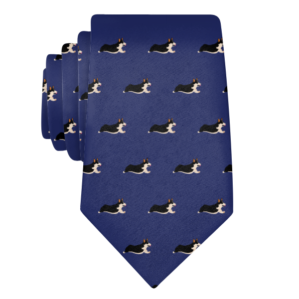 Corgi (Customized) Necktie -  -  - Knotty Tie Co.