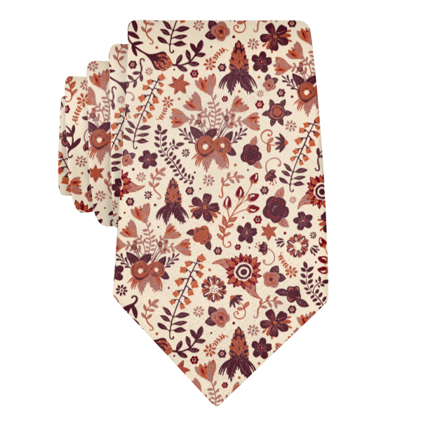 Spring Garden Floral (Customized) Necktie -  -  - Knotty Tie Co.