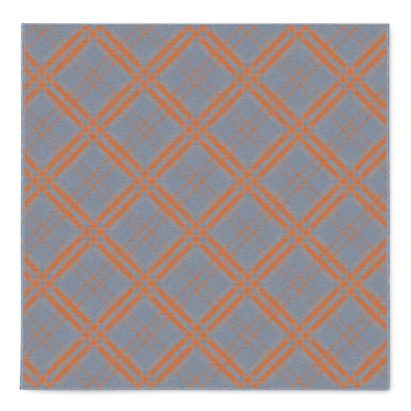Cincy Plaid (Customized) Pocket Square -  -  - Knotty Tie Co.