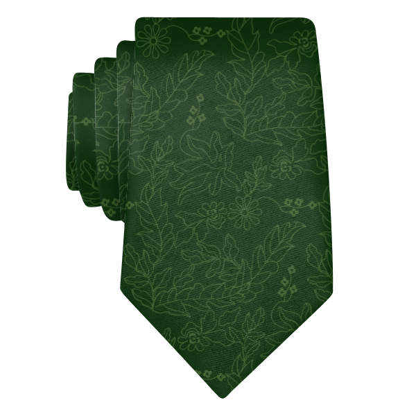 Lacey Floral (Customized) Necktie -  -  - Knotty Tie Co.