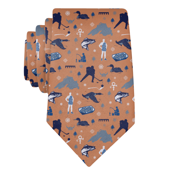 Minnesota State Heritage (Customized) Necktie -  -  - Knotty Tie Co.