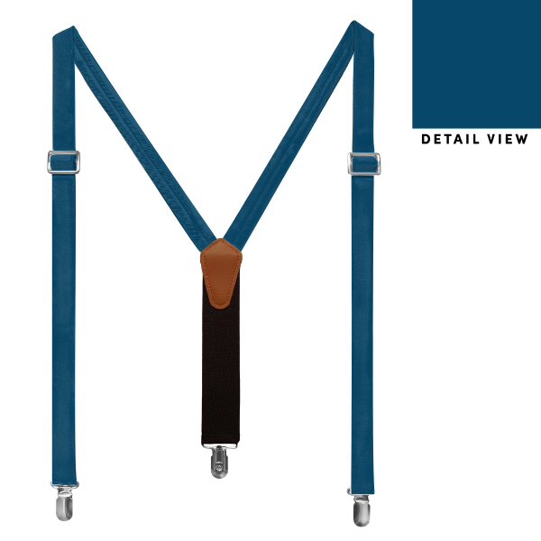 Customizable Solid (Customized) Suspenders -  -  - Knotty Tie Co.