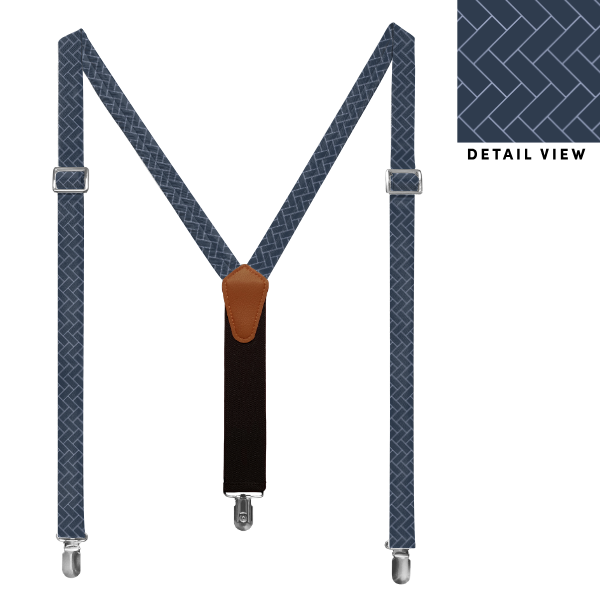Brickwork Geo (Customized) Suspenders -  -  - Knotty Tie Co.