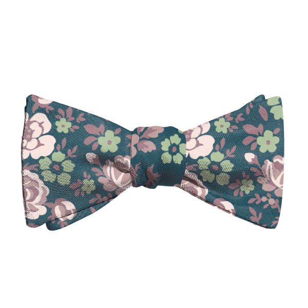 Cooper Floral (Customized) Bow Tie -  -  - Knotty Tie Co.