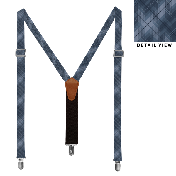 Omalley Plaid (Customized) Suspenders -  -  - Knotty Tie Co.