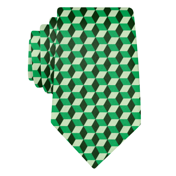 Escher Geometric (Customized) Necktie -  -  - Knotty Tie Co.