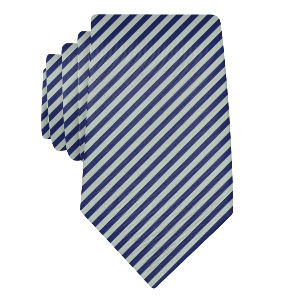 Butler Stripe (Customized) Necktie -  -  - Knotty Tie Co.