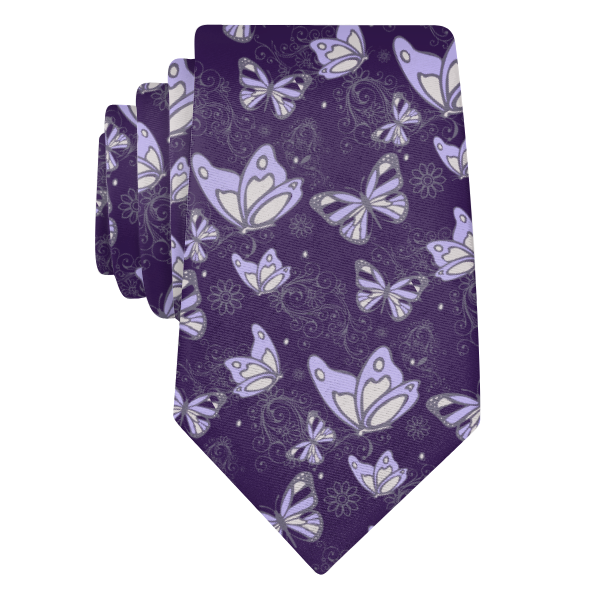 Butterfly Flutter (Customized) Necktie -  -  - Knotty Tie Co.