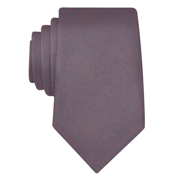 Burlap Crosshatch (Customized) Necktie -  -  - Knotty Tie Co.