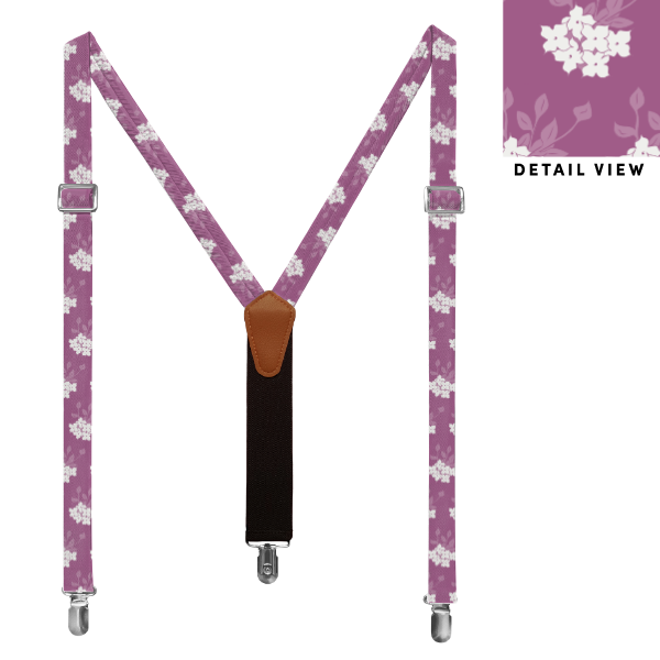 Bouquet Floral (Customized) Suspenders -  -  - Knotty Tie Co.