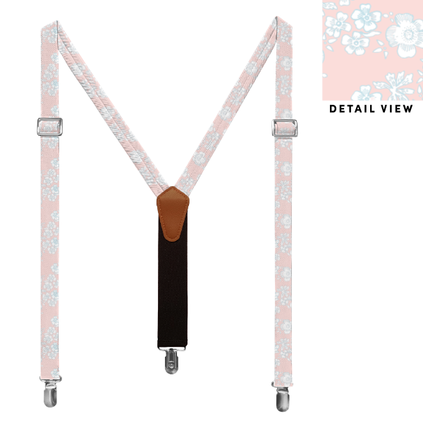 Zak Floral (Customized) Suspenders -  -  - Knotty Tie Co.