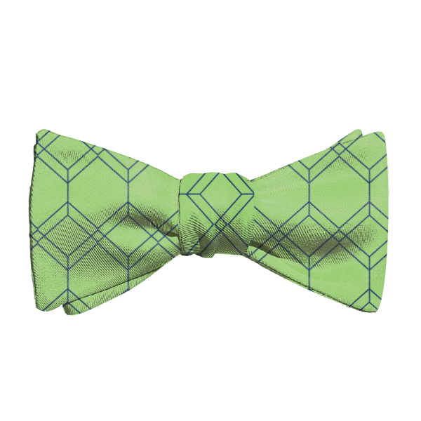 Arcadia Geometric (Customized) Bow Tie -  -  - Knotty Tie Co.