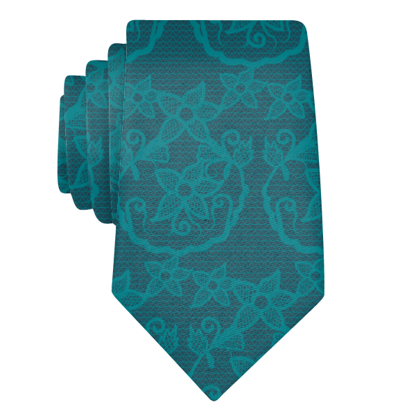 Threadwork Floral (Customized) Necktie -  -  - Knotty Tie Co.