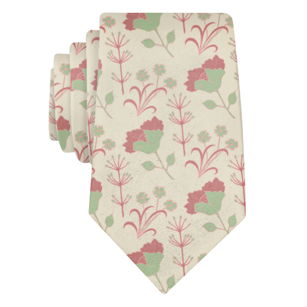 The Lyn Floral (Customized) Necktie -  -  - Knotty Tie Co.