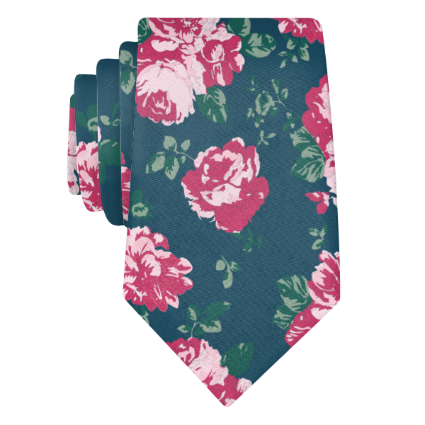 Sylvan Floral (Customized) Necktie -  -  - Knotty Tie Co.