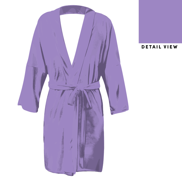 Customizable Solid (Customized) Robe -  -  - Knotty Tie Co.