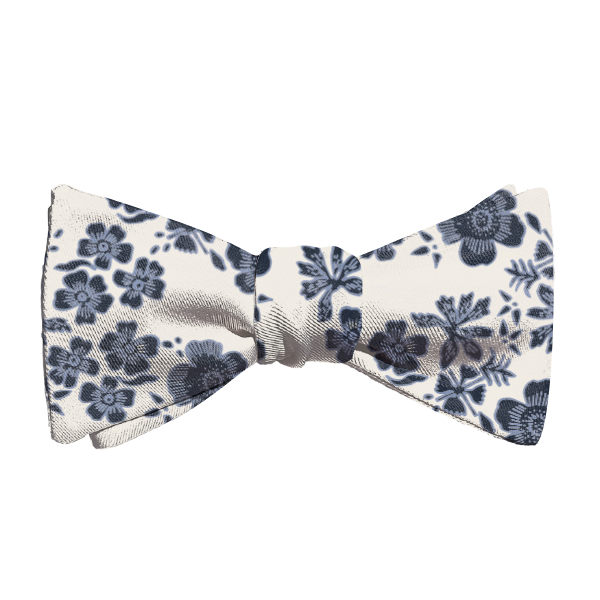 Zak Floral (Customized) Bow Tie -  -  - Knotty Tie Co.