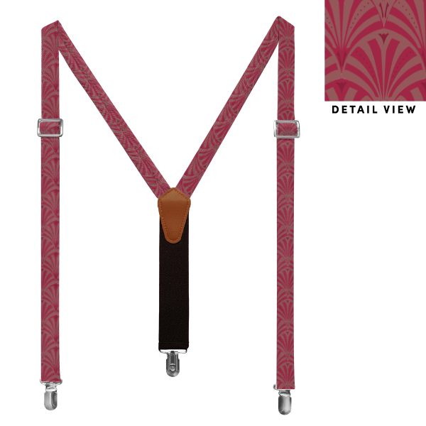 Fanfare Geometric (Customized) Suspenders -  -  - Knotty Tie Co.