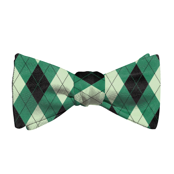 Argyle Plaid (Customized) Bow Tie -  -  - Knotty Tie Co.
