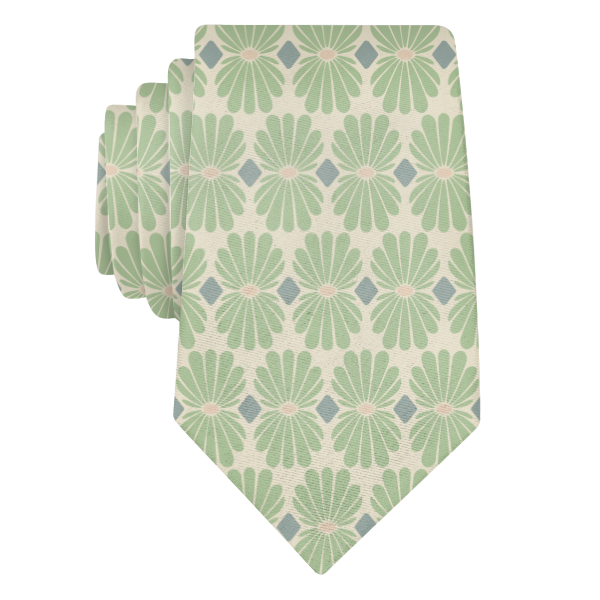 Nouveau Floral (Customized) Necktie -  -  - Knotty Tie Co.