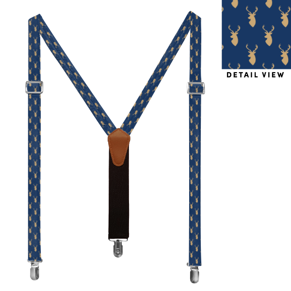 Buck (Customized) Suspenders -  -  - Knotty Tie Co.