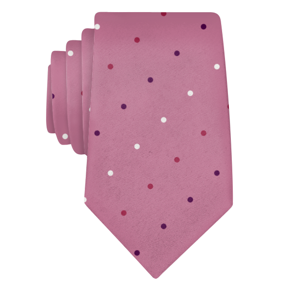 Four Color Denver Dots (Customized) Necktie -  -  - Knotty Tie Co.
