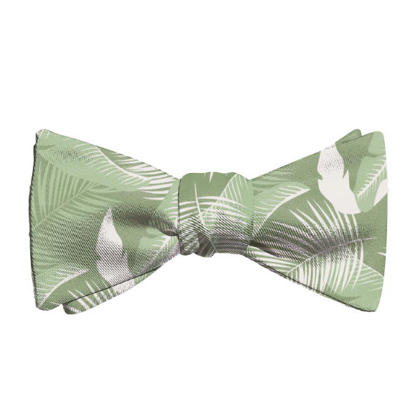 Tropical Leaves (Customized) Bow Tie -  -  - Knotty Tie Co.