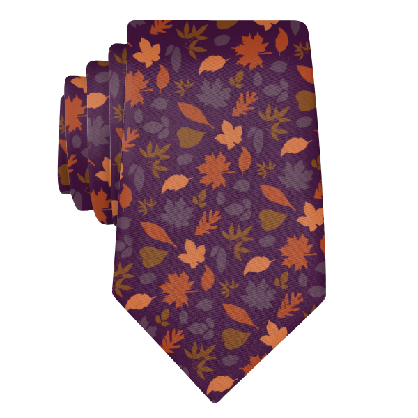 Autumn Leaves (Customized) Necktie -  -  - Knotty Tie Co.