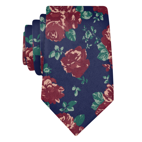 Sylvan Floral (Customized) Necktie -  -  - Knotty Tie Co.