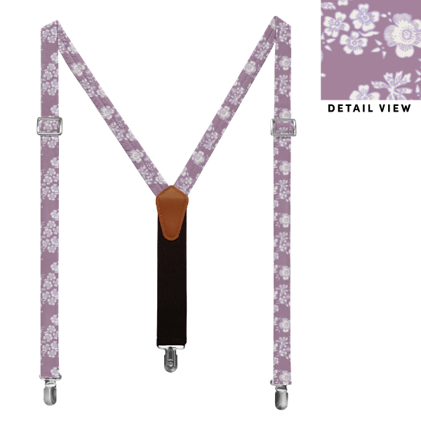 Zak Floral (Customized) Suspenders -  -  - Knotty Tie Co.