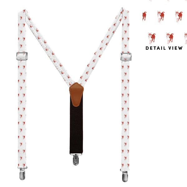 Husky (Customized) Suspenders -  -  - Knotty Tie Co.