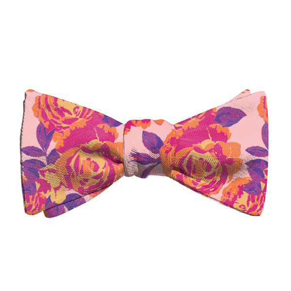 Paeonia (Customized) Bow Tie -  -  - Knotty Tie Co.