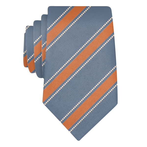 Fox Stripe (Customized) Necktie -  -  - Knotty Tie Co.