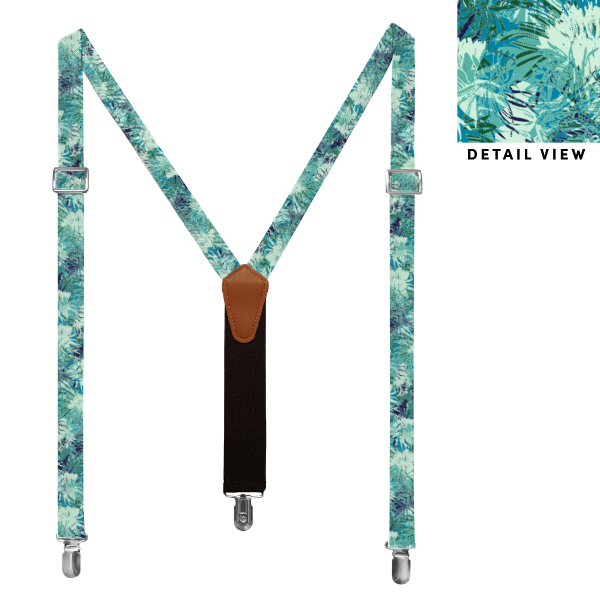 Tropics Floral (Customized) Suspenders -  -  - Knotty Tie Co.