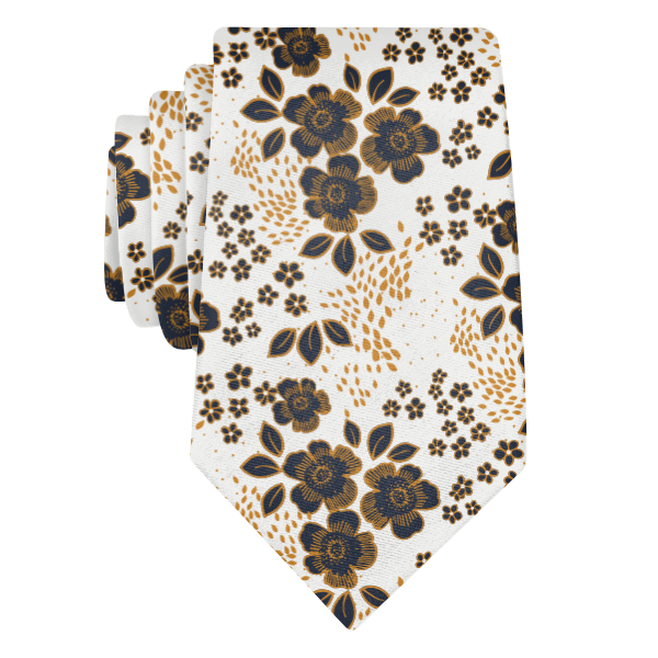 Woodland Floral (Customized) Necktie -  -  - Knotty Tie Co.