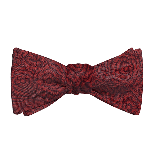 Scribble Blossom (Customized) Bow Tie -  -  - Knotty Tie Co.