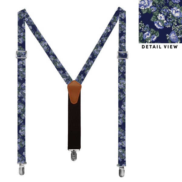 Allison Floral (Customized) Suspenders -  -  - Knotty Tie Co.