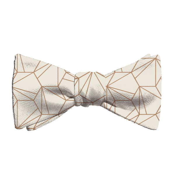 Bert Geometric (Customized) Bow Tie -  -  - Knotty Tie Co.